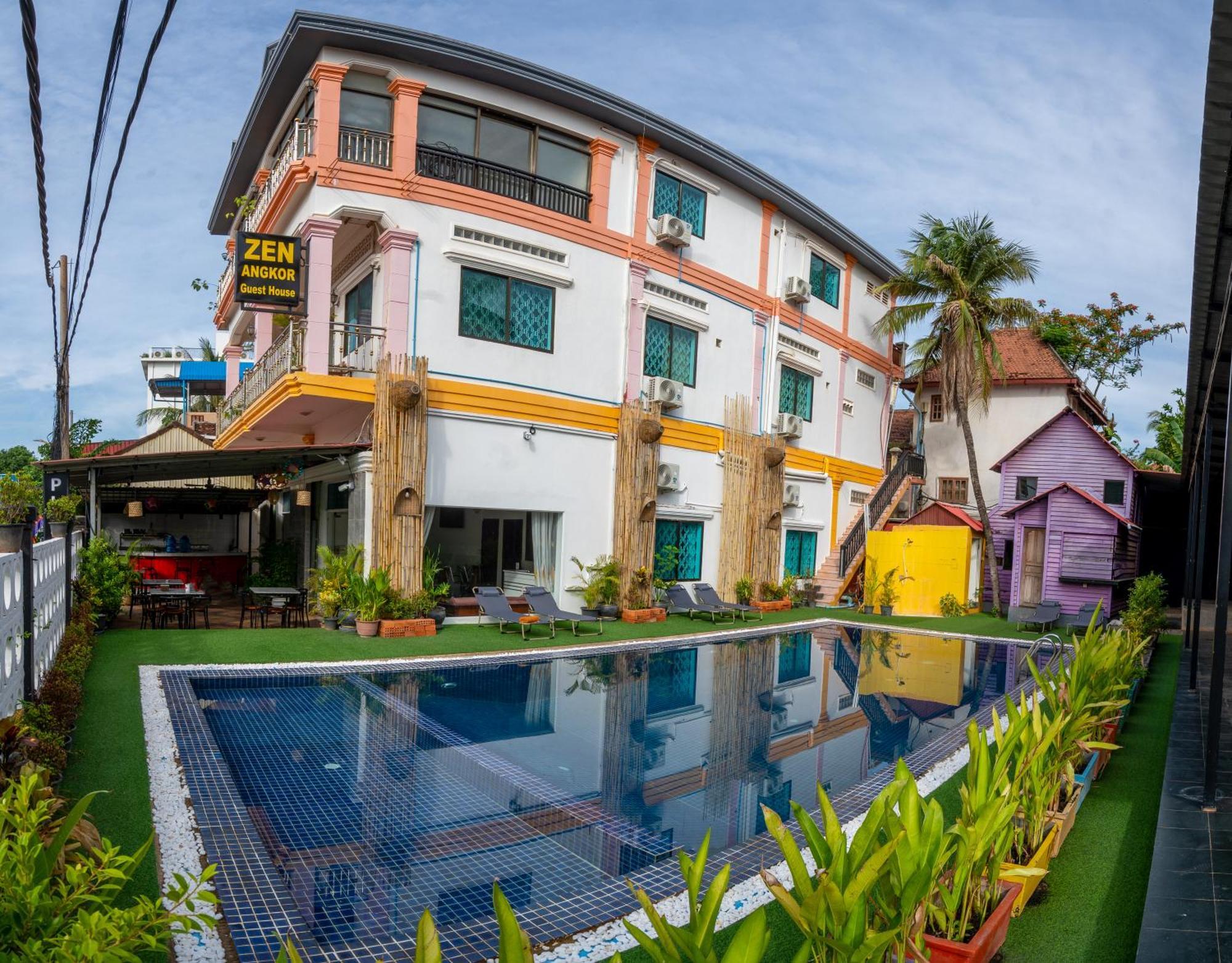 Zen Angkor Guest House Siem Reap Luaran gambar